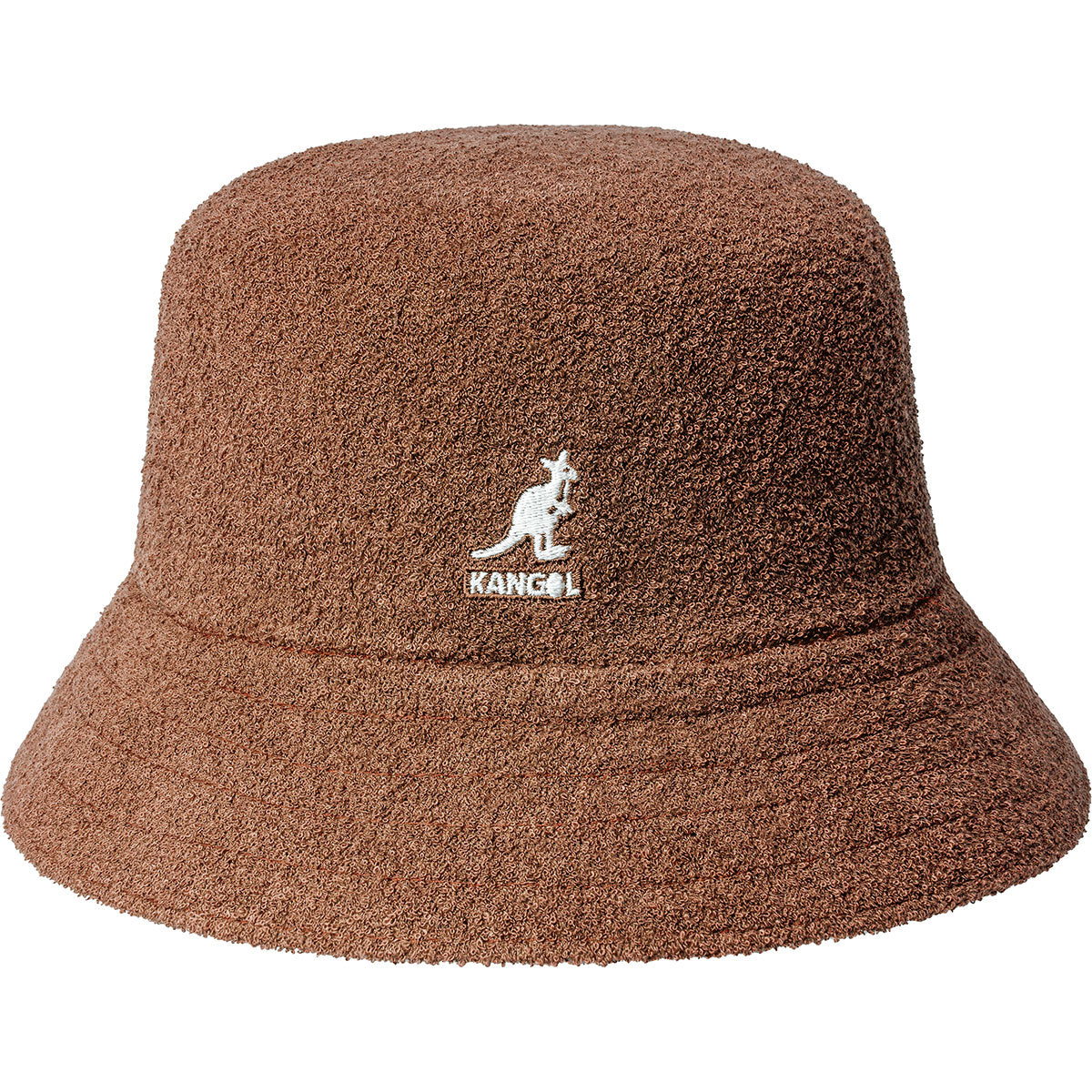 Terry Bermuda Bucket Hat by Kangol - Mahogany