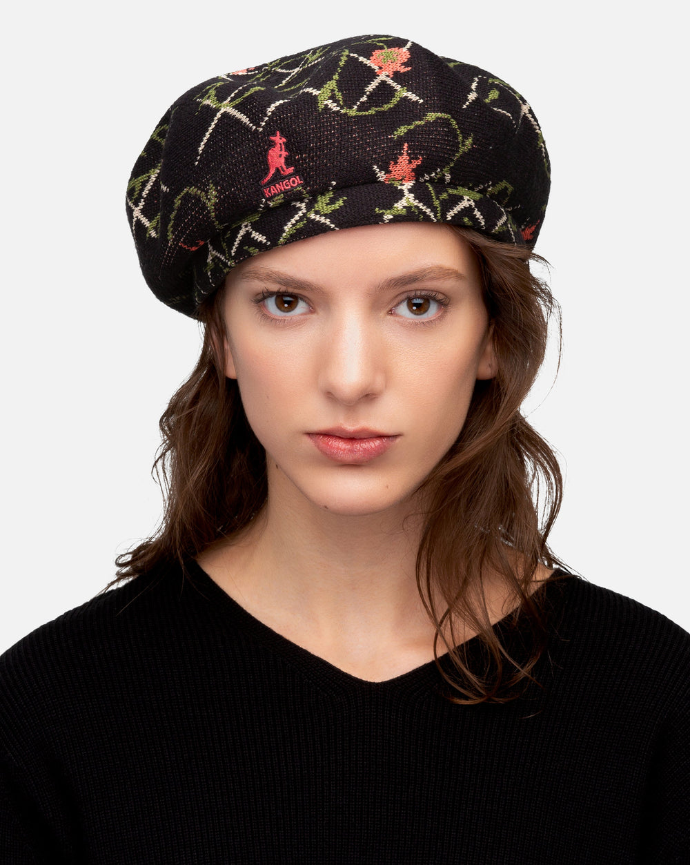 Kangol Tapestry Beret Black Kangol Tapestry Jax Beret – Hats.com main image 4