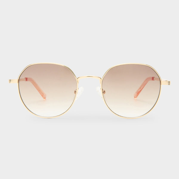 Odyssey Gold Frame Sunglasses - Gold