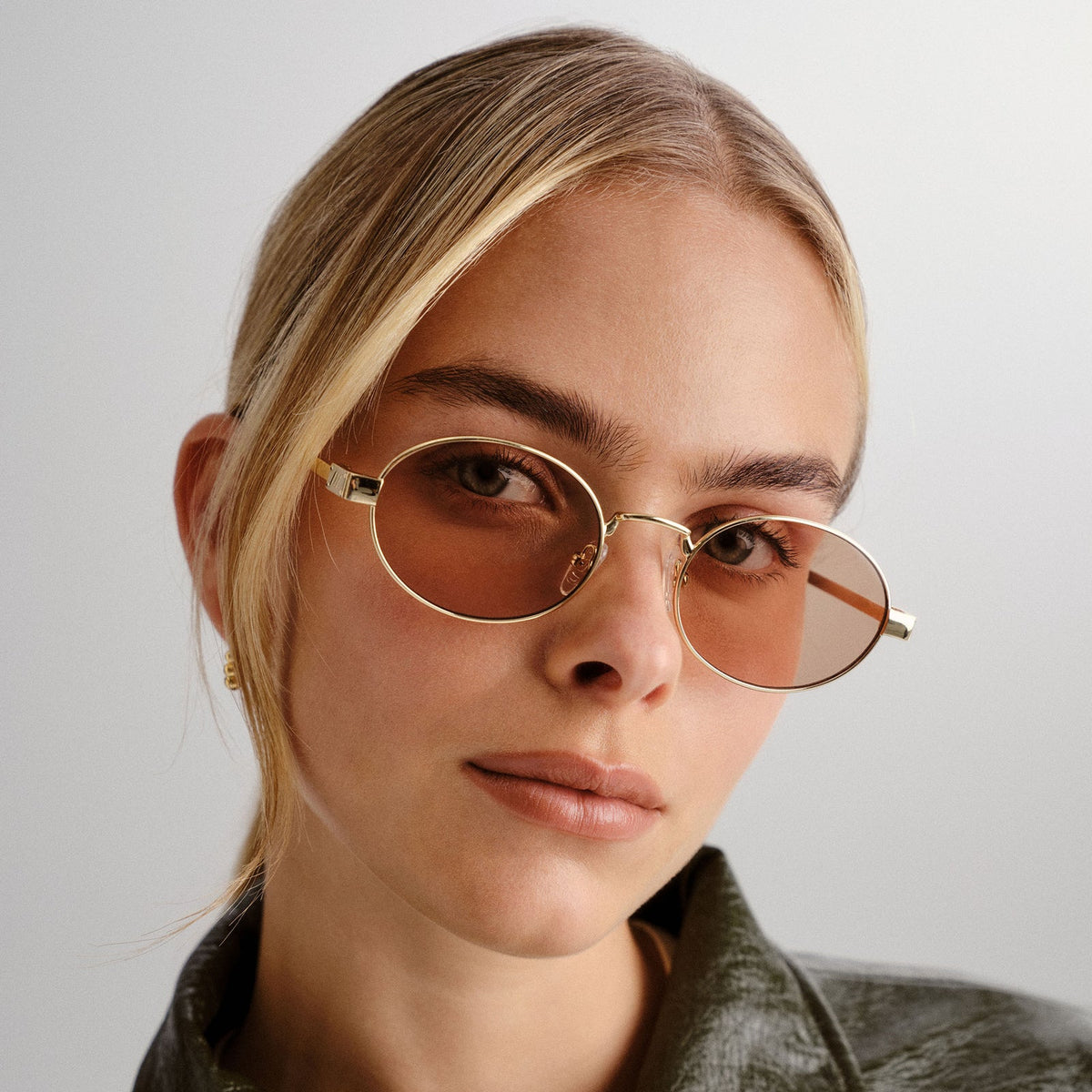 Poisedon Deux Gold Frame Sunglasses - Gold