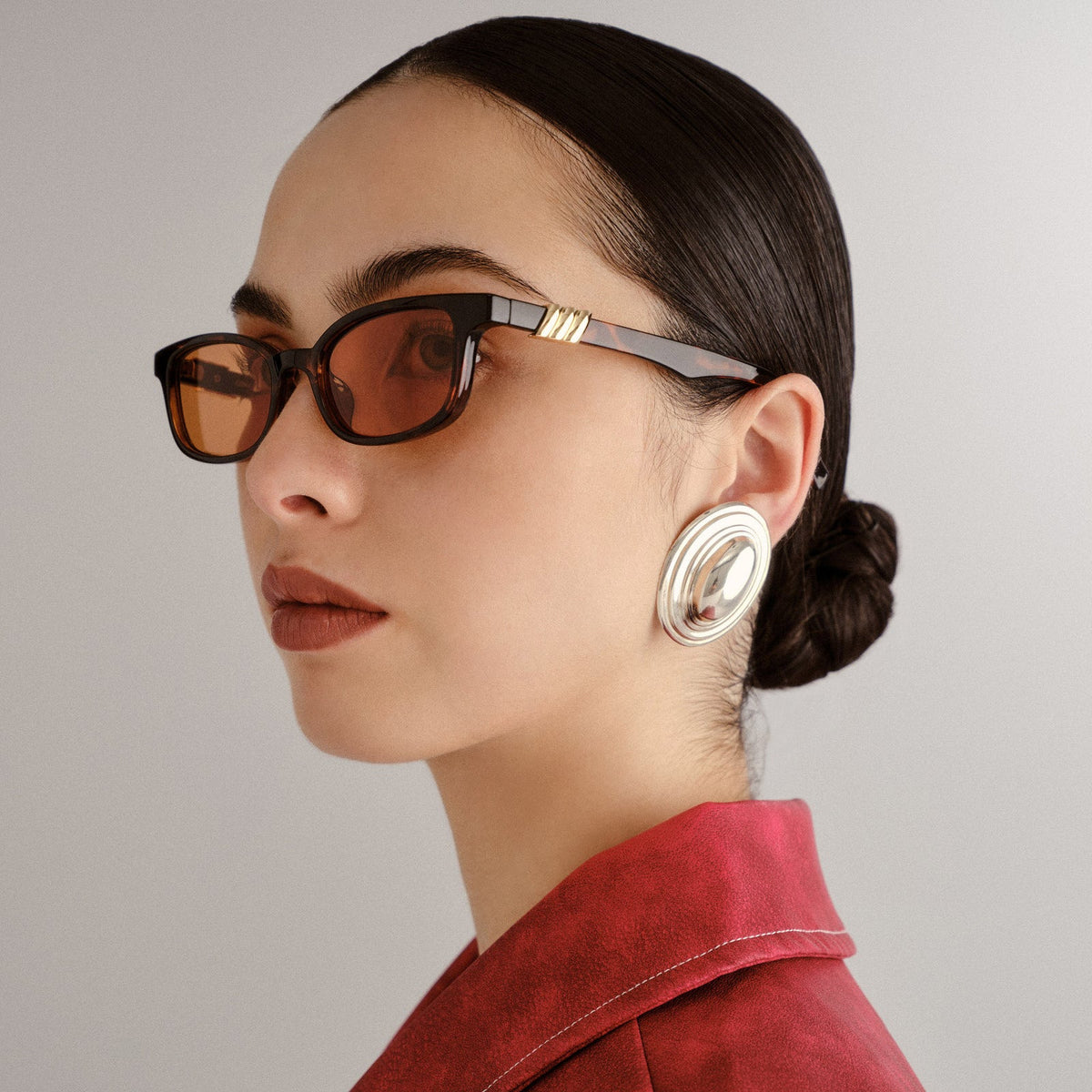 Confidential Librarian Sunglasses - Dark Tort