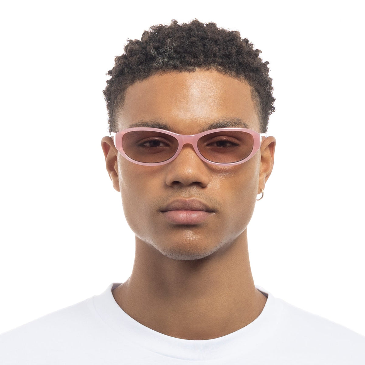 Don't Cha Retro Sunglasses - Pink Cloud