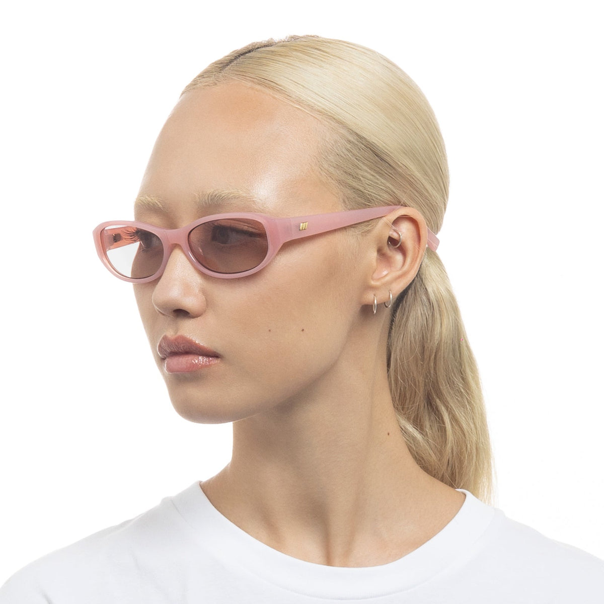 Don't Cha Retro Sunglasses - Pink Cloud