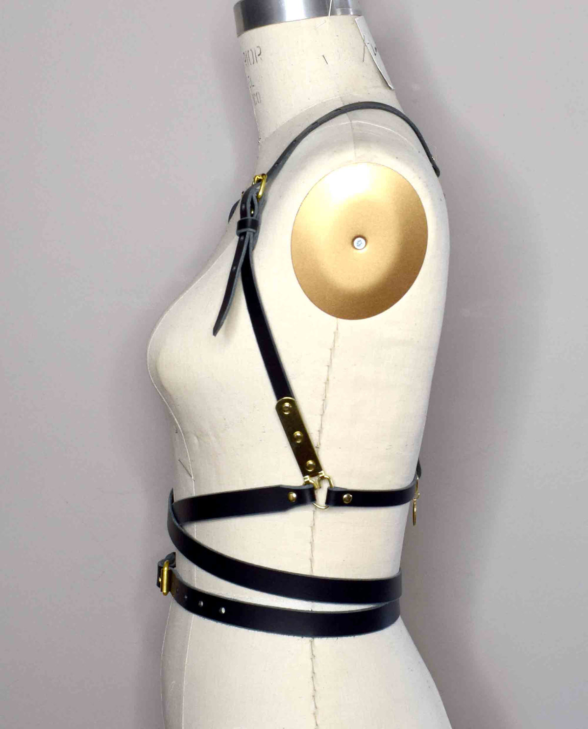 Nymph Wrap Around Strappy Leather Harness