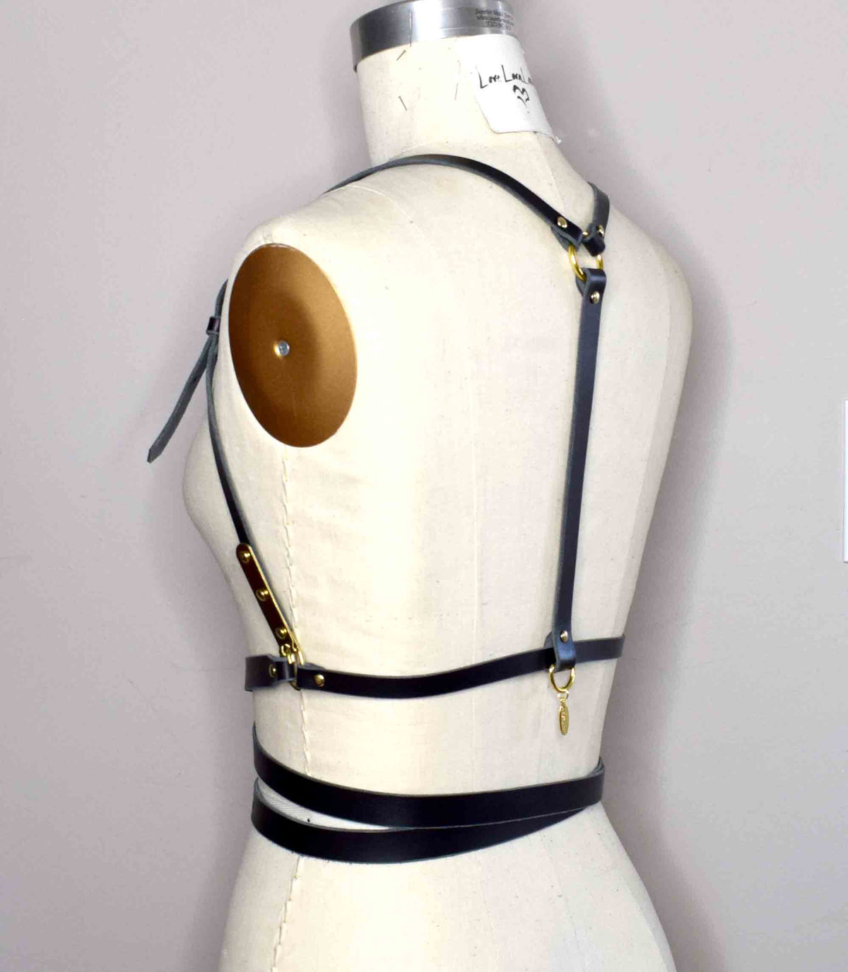 Nymph Wrap Around Strappy Leather Harness