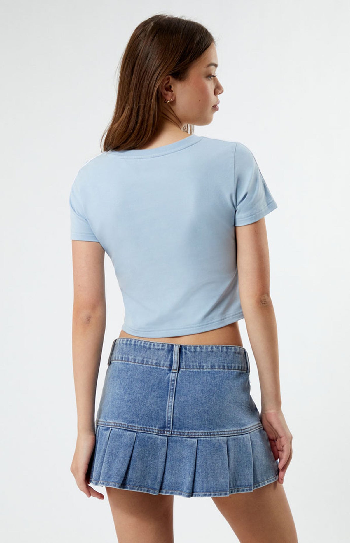Adidas Women's W3S Baby Crop T Shirt XL