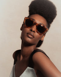 Cut Sixty Four Acetate Sunglasses - Honey Tortoise Shell / Brown