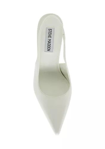 Reyes Genuine Leather Sling Back Hi Heel Pumps