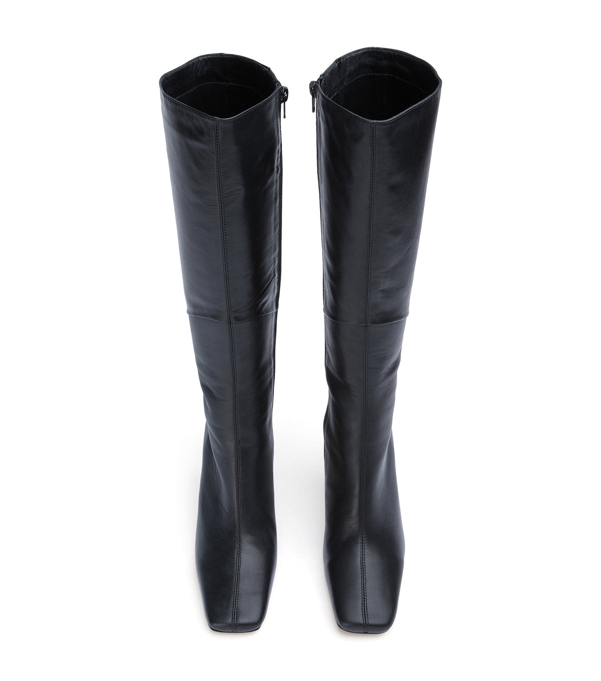 Fantasy Black Venice Calf Leather Boots - Black