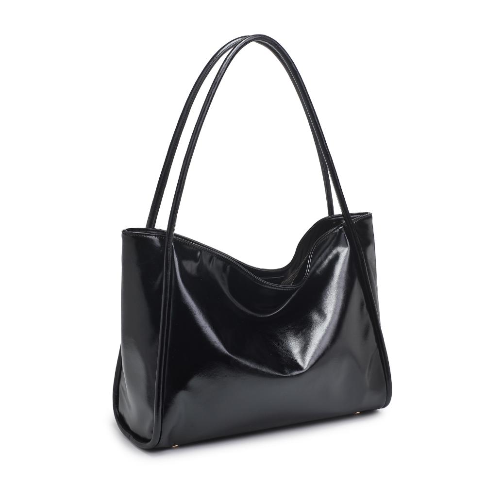 Doris Shoulder Tote Oversize Bag - Black