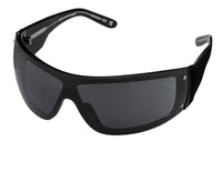 Leo Sun Scorpio Moon Y2K Mask Sunglasses - Black