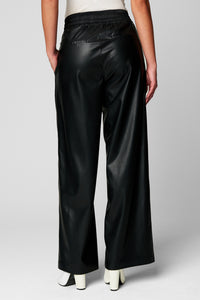 Blank NYC Off The Record Wide Leg Vegan Leather Pants