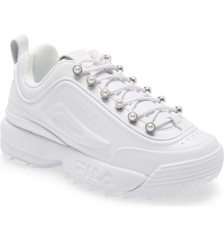 dorp iets Beginner Fila Disruptor Zero Pearl Sneakers - White – Mint Market