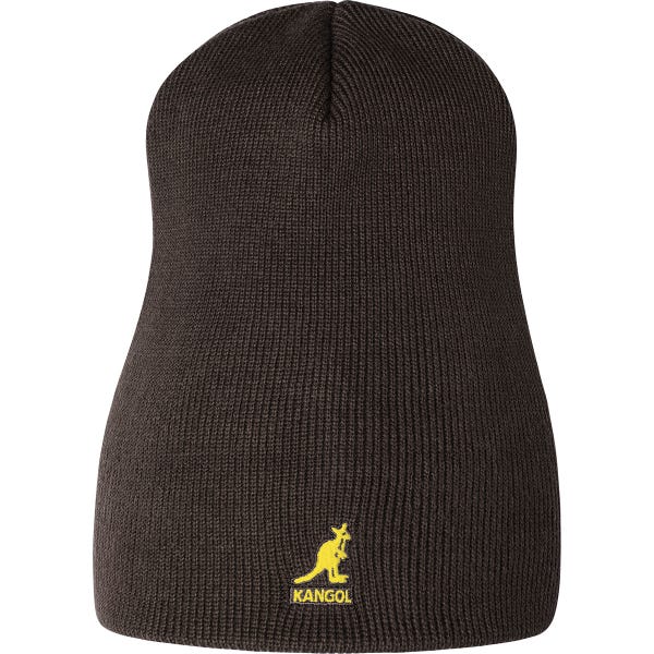 Kangol Acrylic Cuff Pull On Beanie Hat - Peat Brown