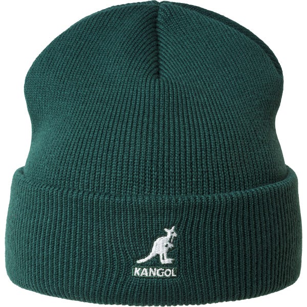 Kangol Acrylic Cuff Pull On Beanie Hat - Pine