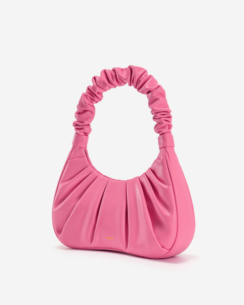 JW Pei Gabbi Vegan Leather Scrunchie Shoulder Bag - Pink