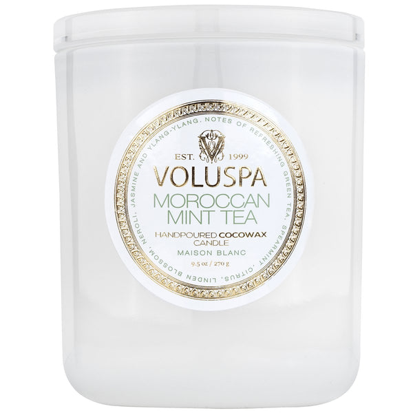 Voluspa Moroccan Mint Tea Classic Maison Candle