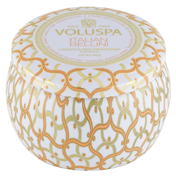Voluspa Italian Bellini Mini Tin Candle