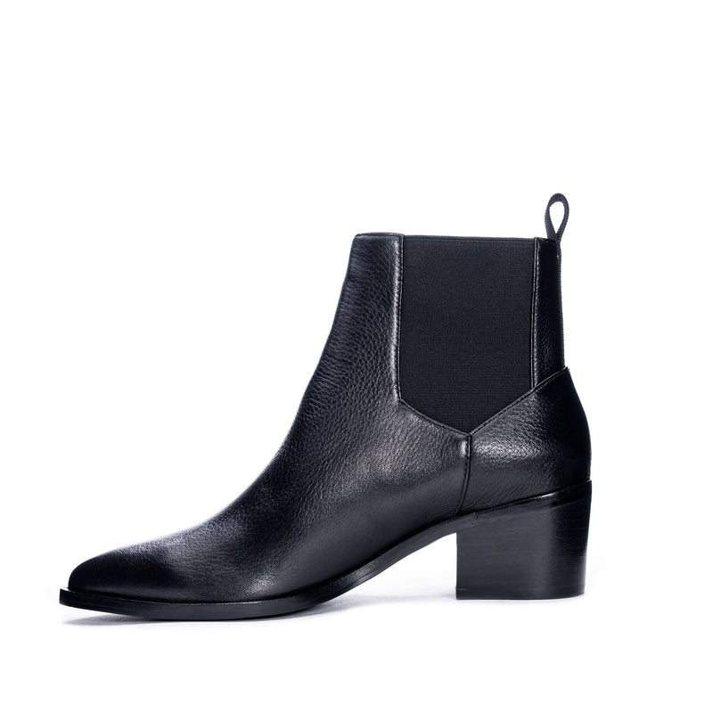 Chinese Laundry - Filip - Genuine Leather Low Heel Chelsea Boots
