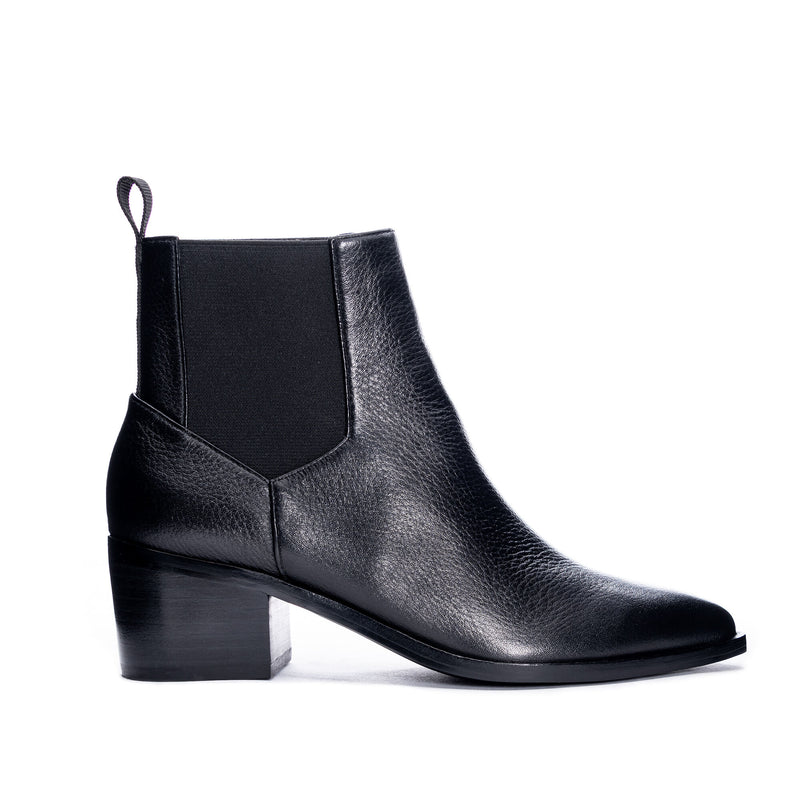 Chinese Laundry - Filip - Genuine Leather Low Heel Chelsea Boots