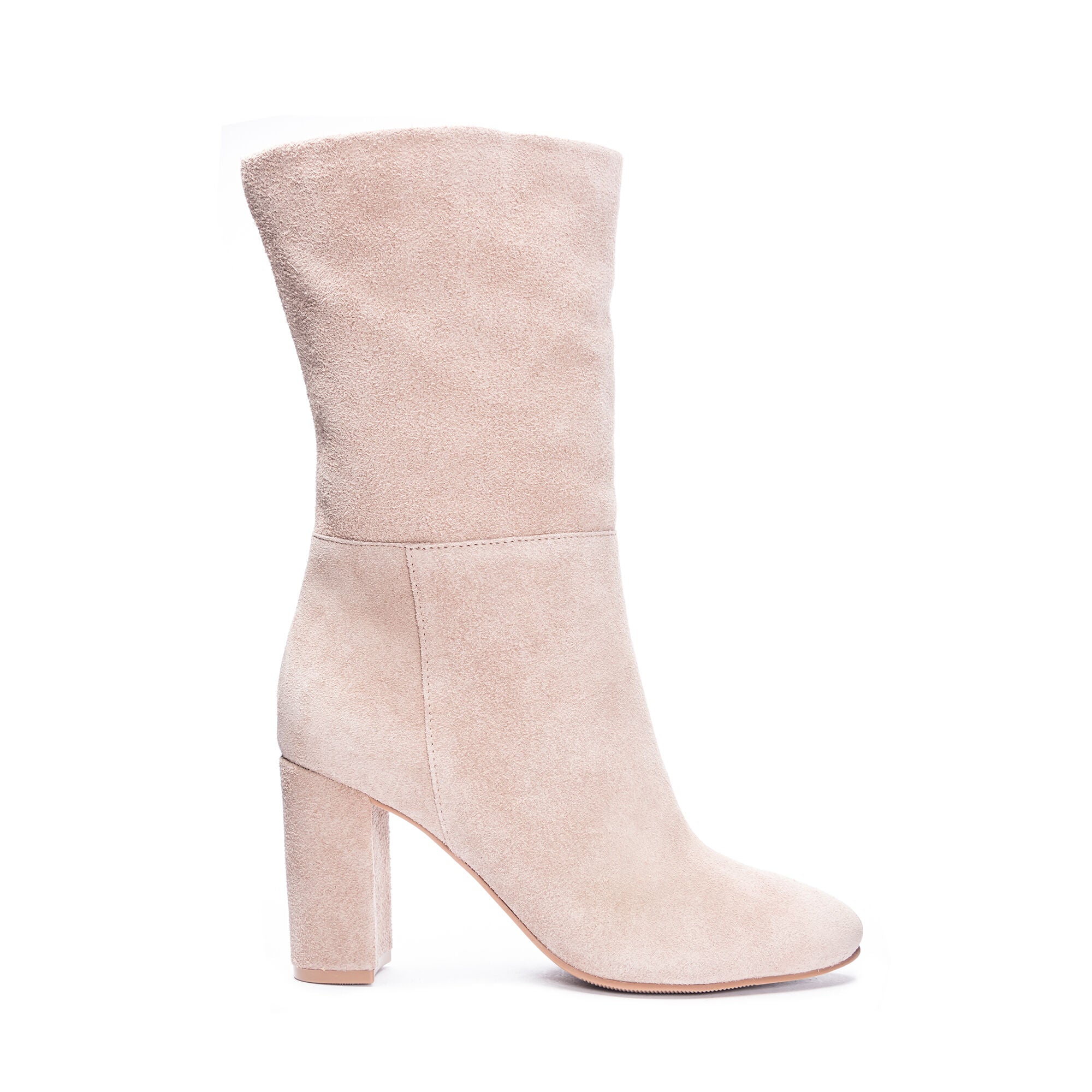 Chinese Laundry Keep it Up Suede Boots Taupe Mint Market