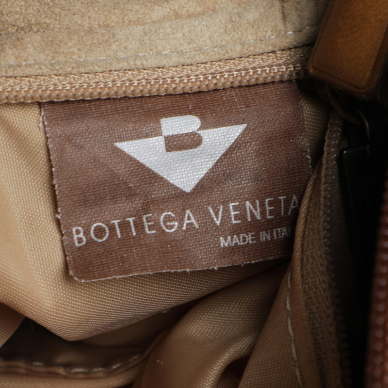 Vintage Y2K Bottega Veneta Leather Hobo Shoulder Bag