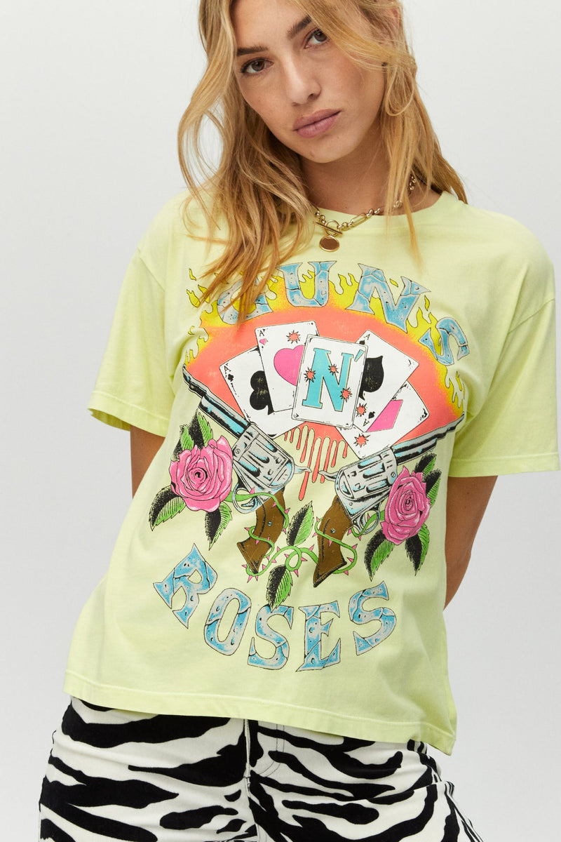 Daydreamer Guns N' Roses Boyfriend Tee