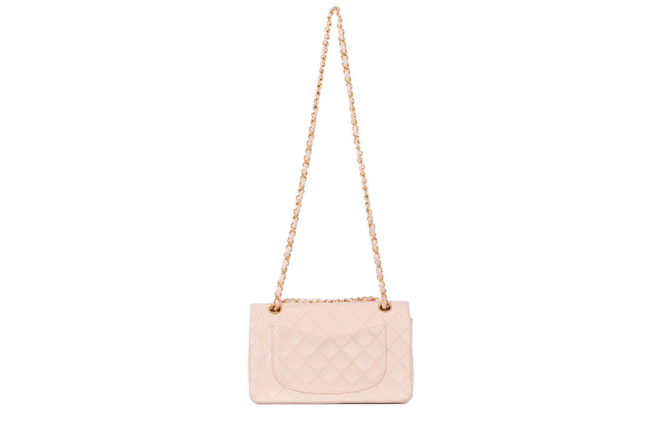 VTG CHANEL BABY PINK LAMBSKIN 2.55 CROSSBODY - Mint Market 