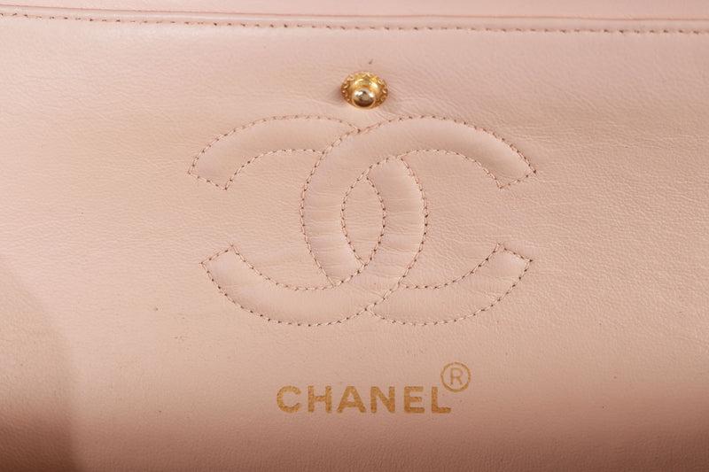 VTG CHANEL BABY PINK LAMBSKIN 2.55 CROSSBODY - Mint Market 
