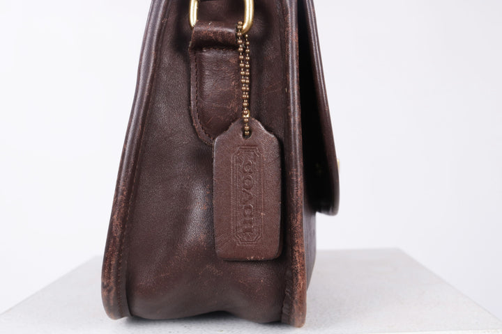 VTG COACH BROWN MESSENGER CROSSBODY BAG - Mint Market 