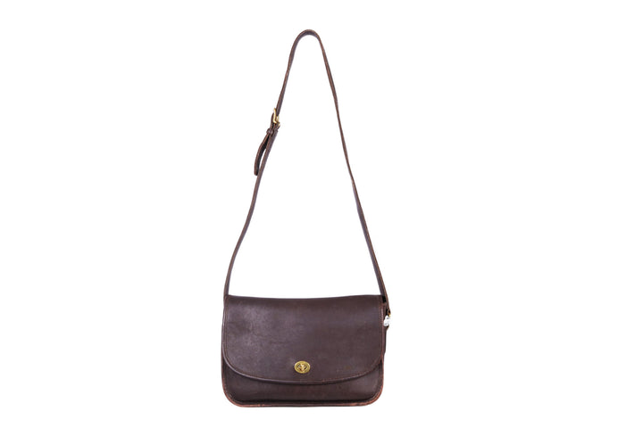 VTG COACH BROWN MESSENGER CROSSBODY BAG - Mint Market 