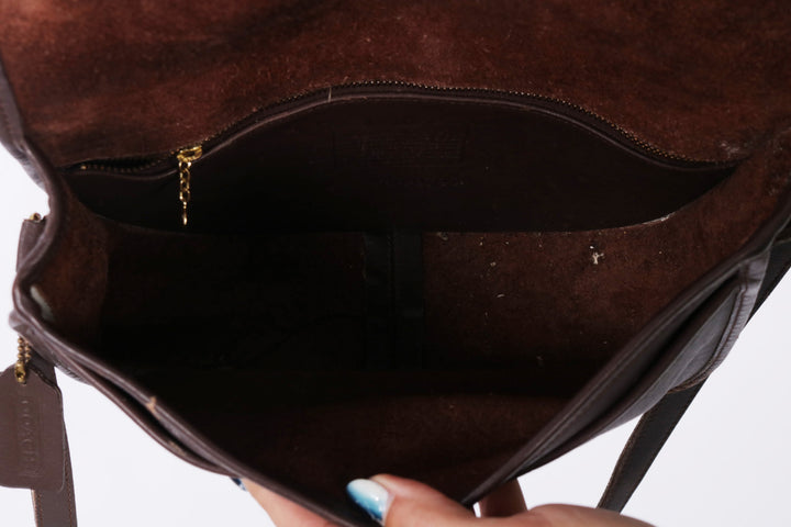 VTG COACH BROWN MESSENGER CROSSBODY BAG - Mint Market 