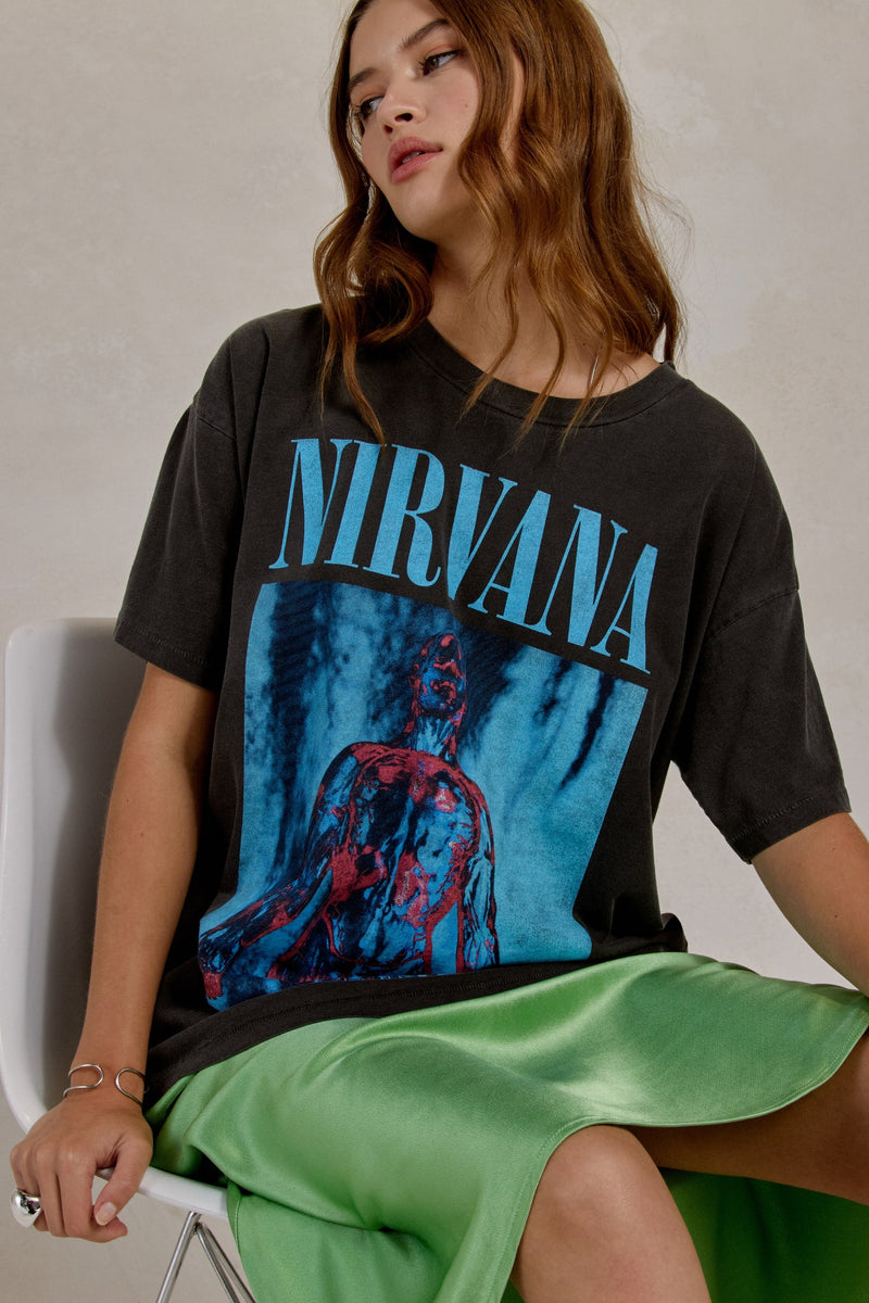 Daydreamer - Nirvana Silver Cover Merch T Shirt Tee