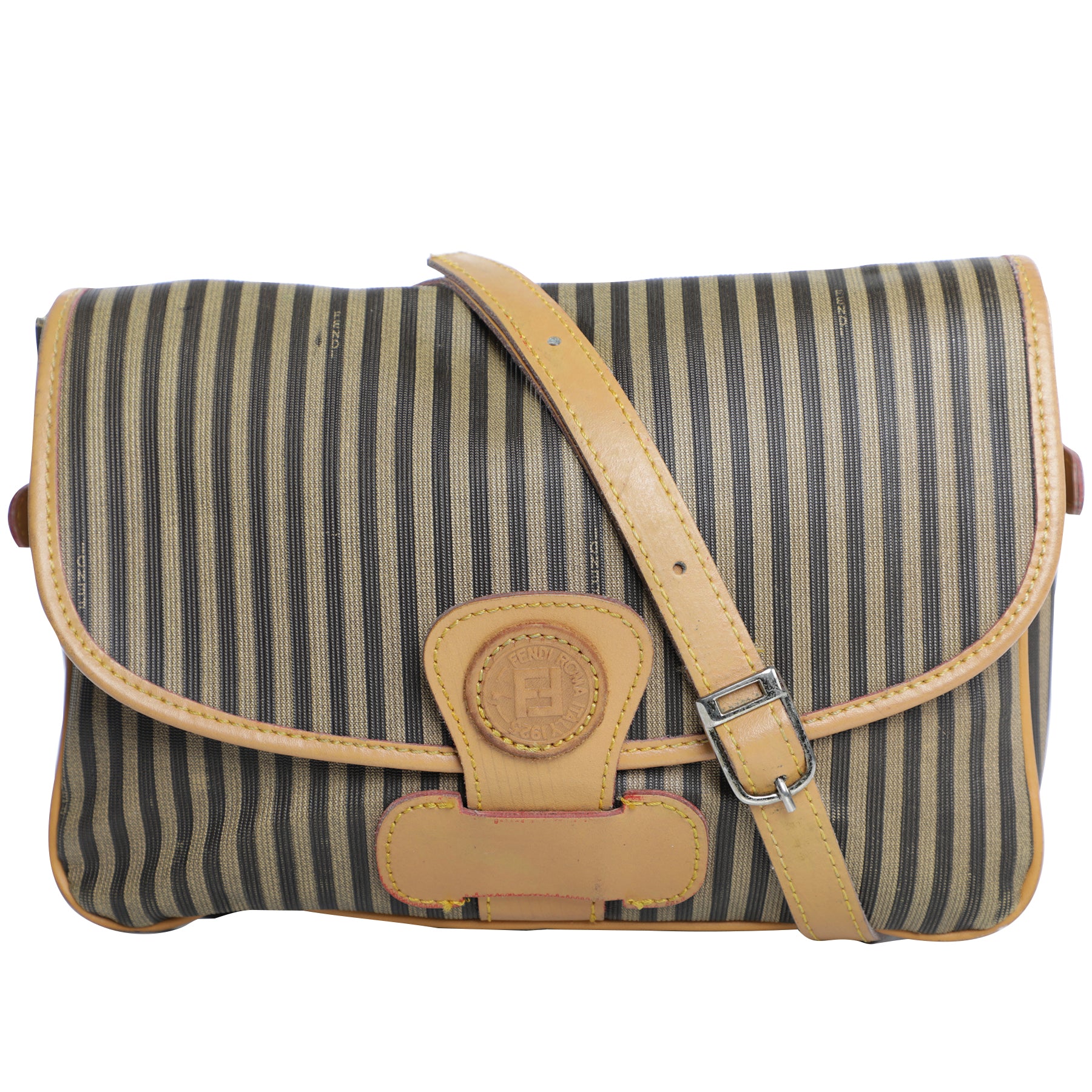 Vintage striped fendi bag Clearance
