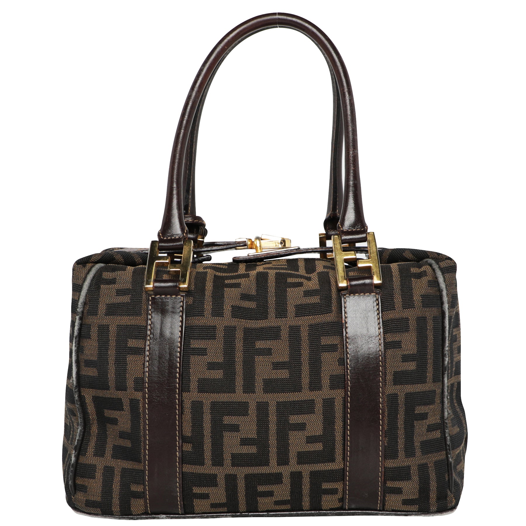 Fendi boston shop bag zucca