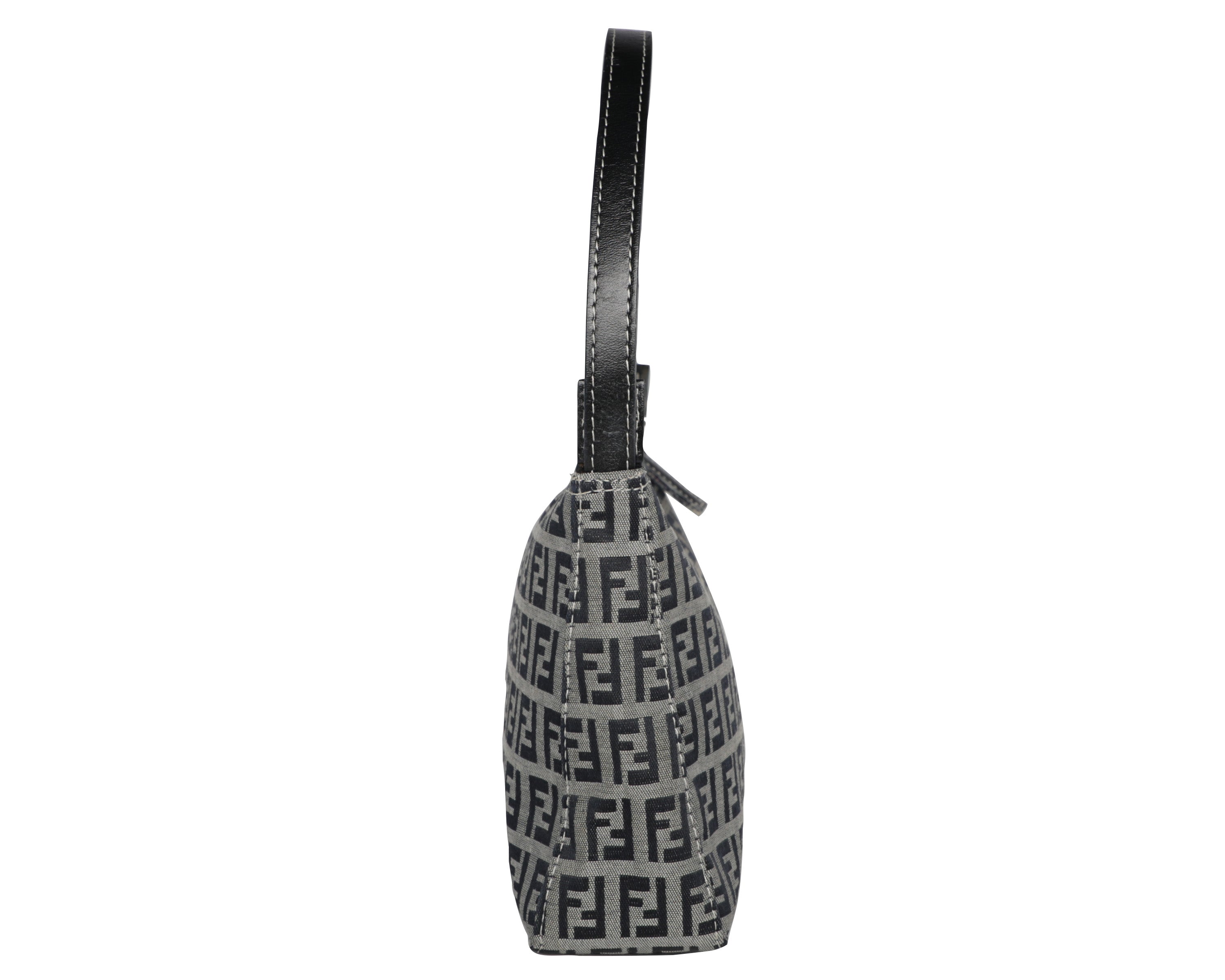 Fendi mini logo on sale canvas crossbody bag