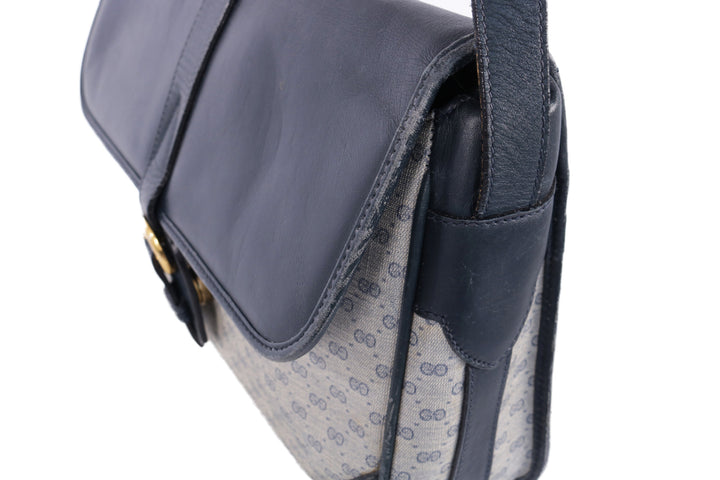 VTG GUCCI 80S MESSENGER SADDLEBAG CROSSBODY BAG - Mint Market 