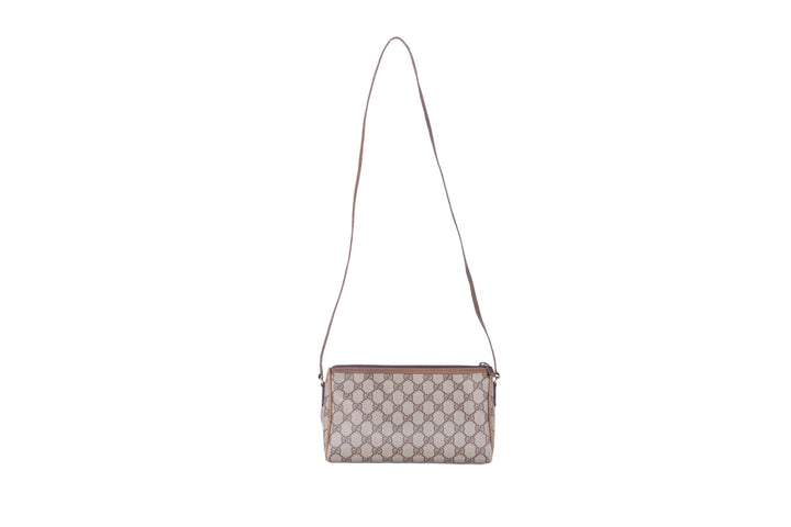 VTG GUCCI 80S TRIANGLE MONOGRAM CROSSBODY BAG - Mint Market 
