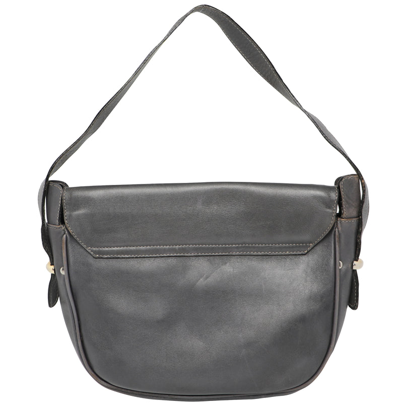 Vintage 80s Gucci Shoulder Crescent Hobo Leather Bag