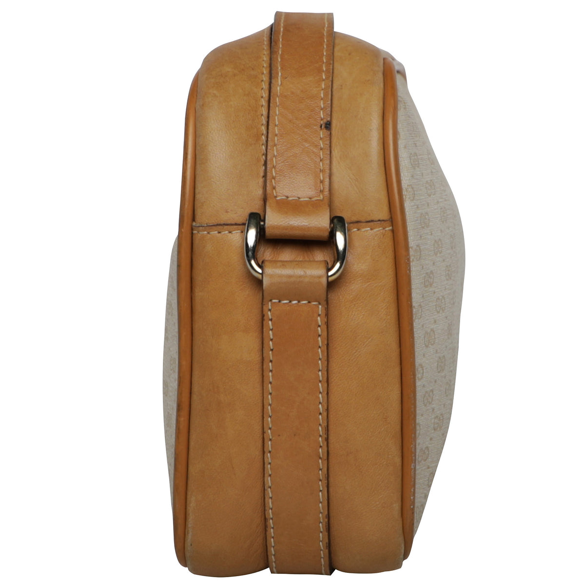 GUCCI Canvas Plain Leather Logo Backpacks