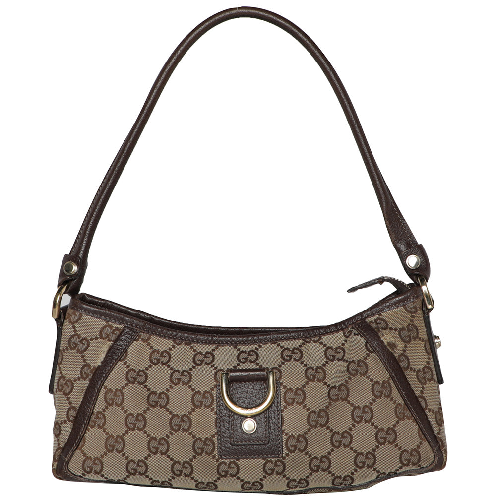 Gucci Monogram Satchel Bag