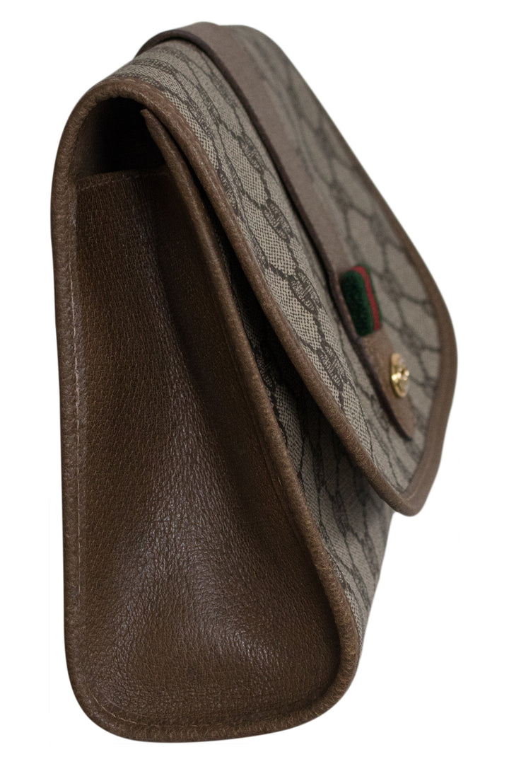 VINTAGE GUCCI MONOGRAM CLUTCH - Mint Market 