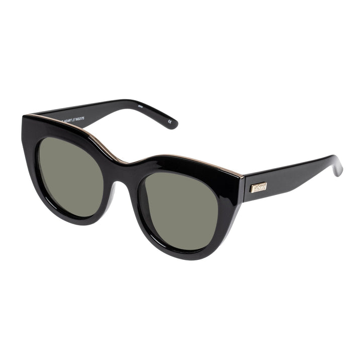 Le Specs - Air Heart - Sunglasses - Black/Gold