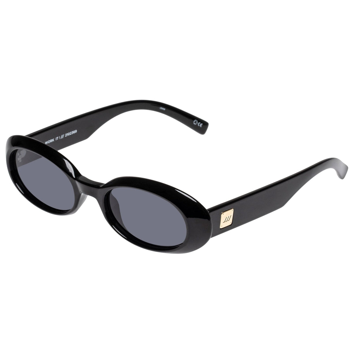 Le Specs - Work it! Sunglasses - Black/Smoke – Mint Market