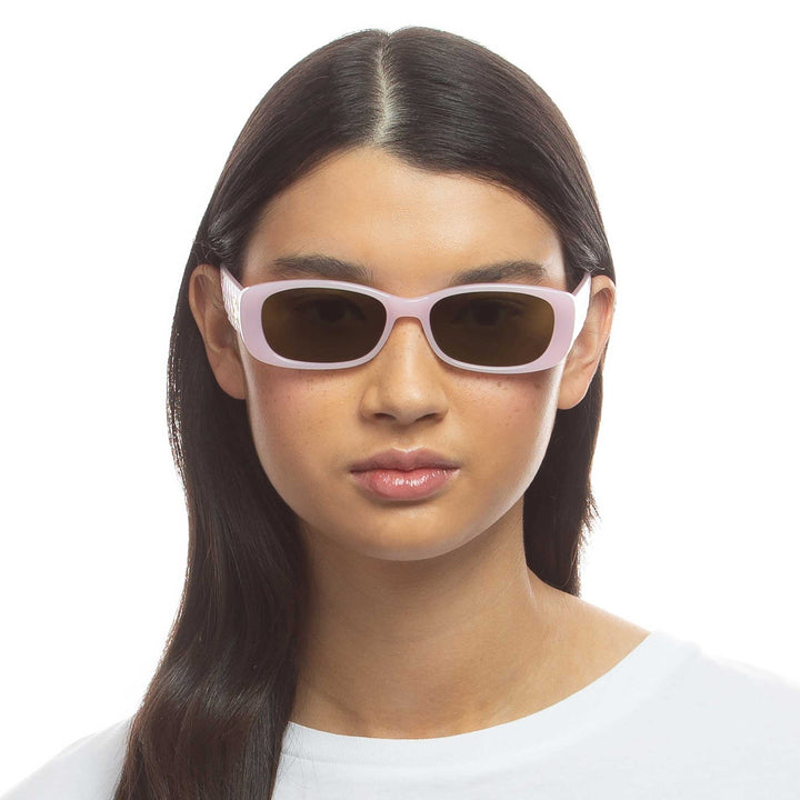 Le Specs -  Unreal! - Quilted Sunglasses - Pink