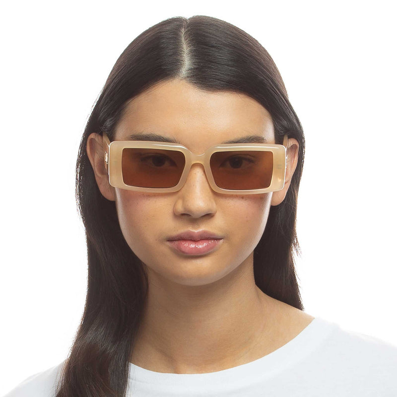 Le Specs - The Impeccable ALT FIT Sunglasses - Linen/Lt. Brown