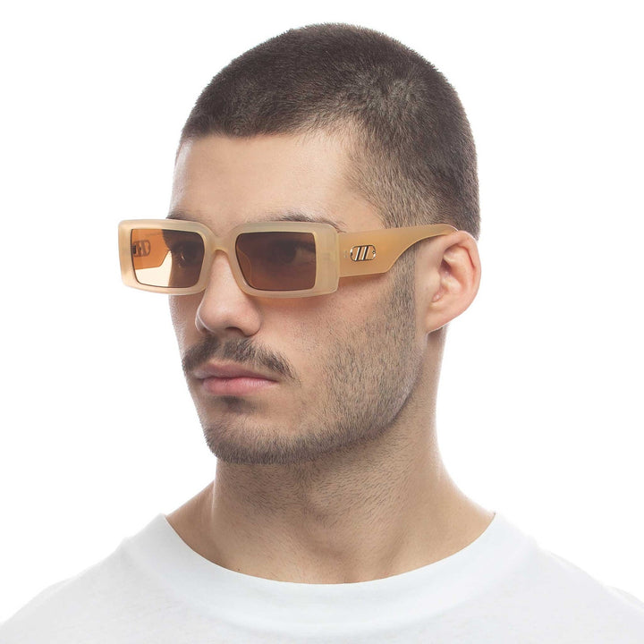 Le Specs - The Impeccable ALT FIT Sunglasses - Linen/Lt. Brown 