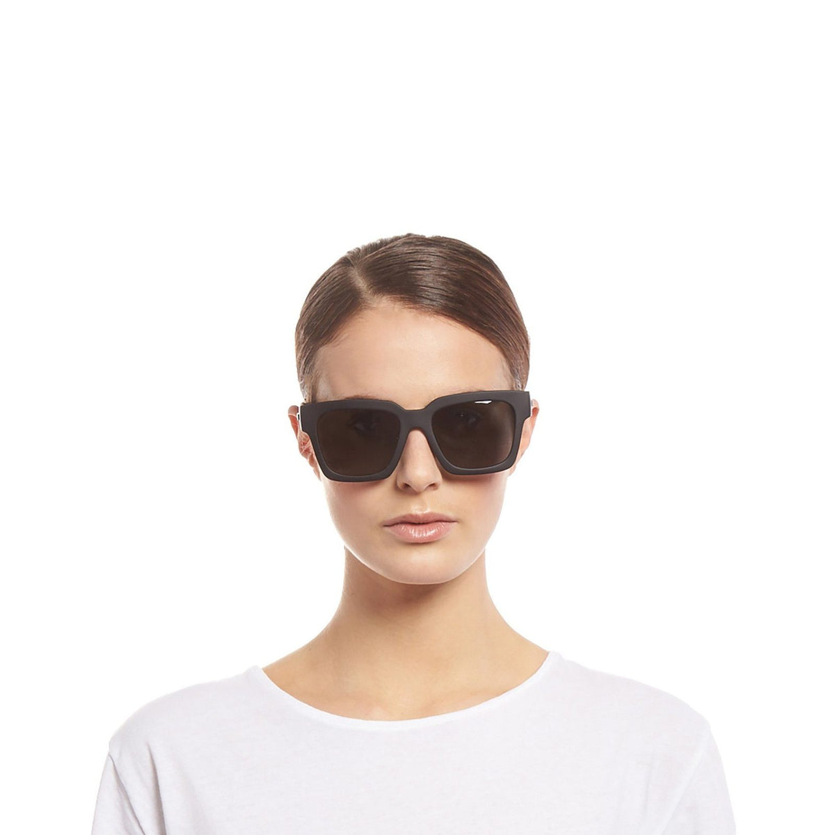 Le Specs - Weekend Riot - Matte Black Rubber Polarized Sunglasses