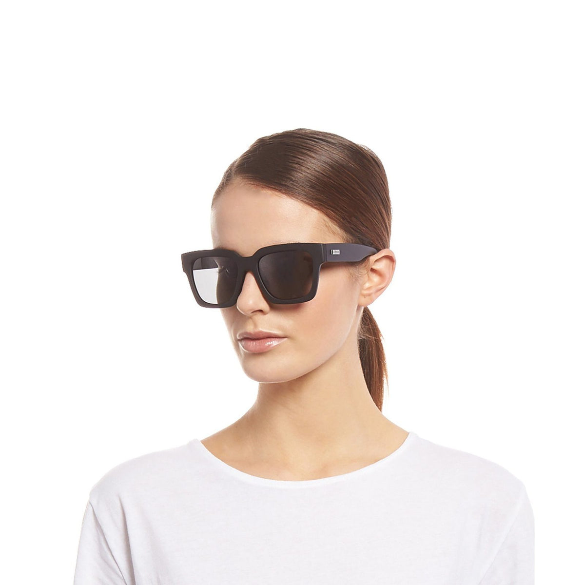 Le Specs - Weekend Riot - Matte Black Rubber Polarized Sunglasses