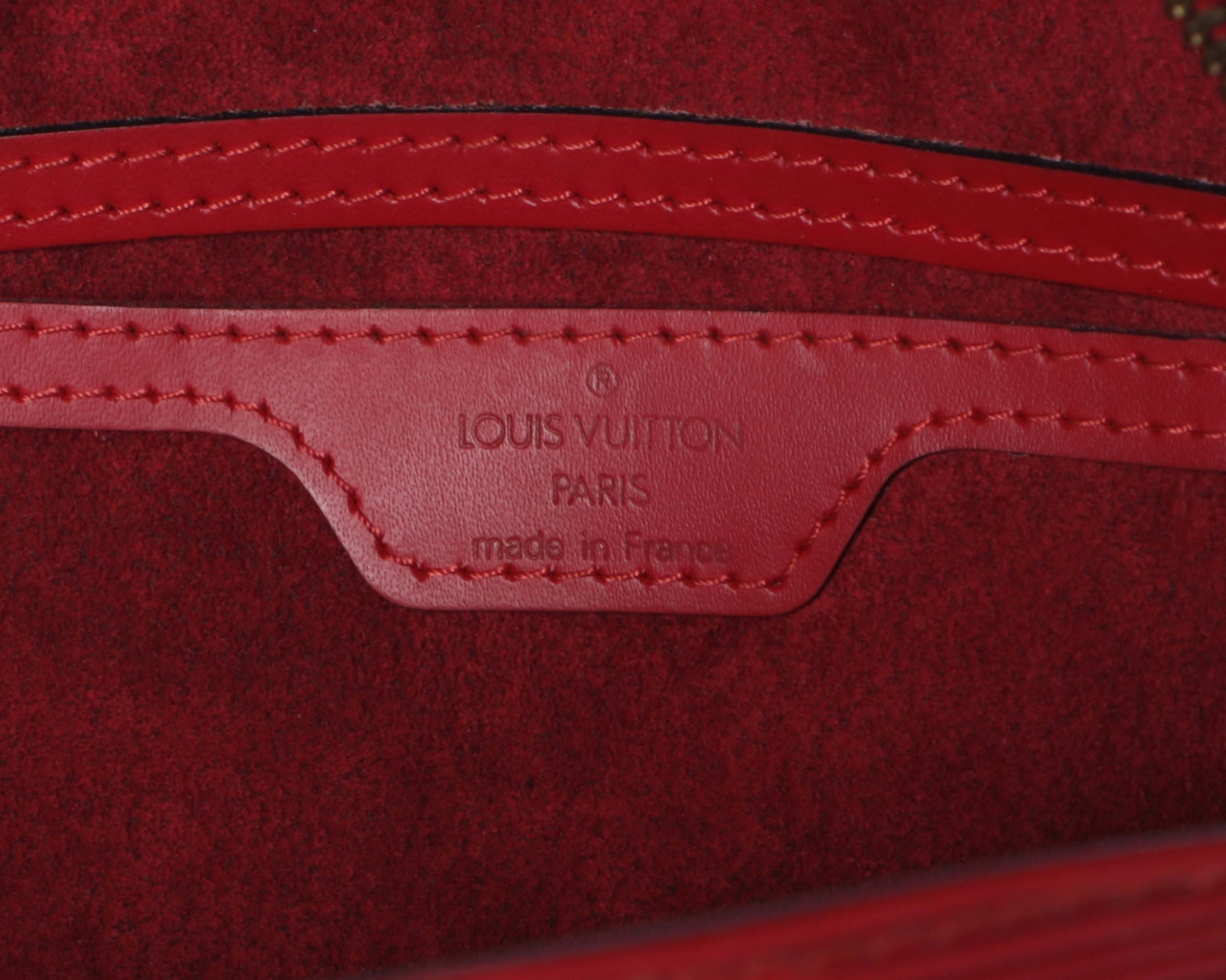 Louis-Vuitton Papillon mini Epi Black 100% Authentic